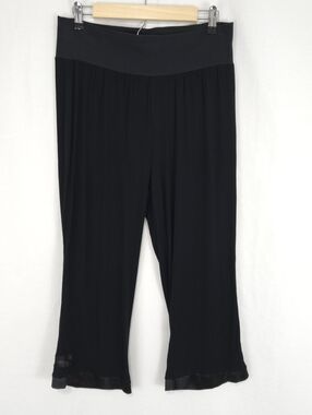 Faceplant Dreamwear Black Capri Pajama Pants